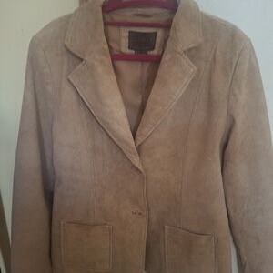 John Paul Richard Leather Blazer